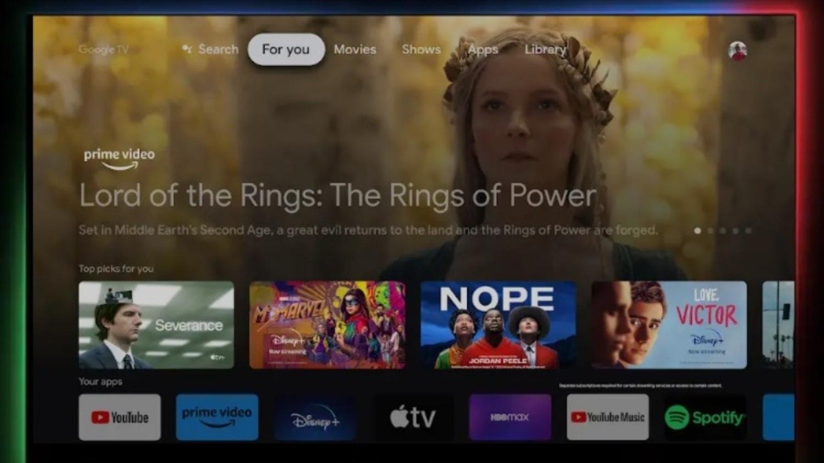 Google TV  Todo en una sola plataforma de streaming para smart TV