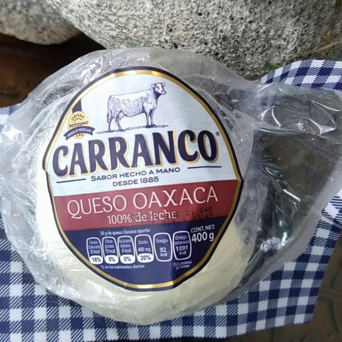 marca de queso de vaca