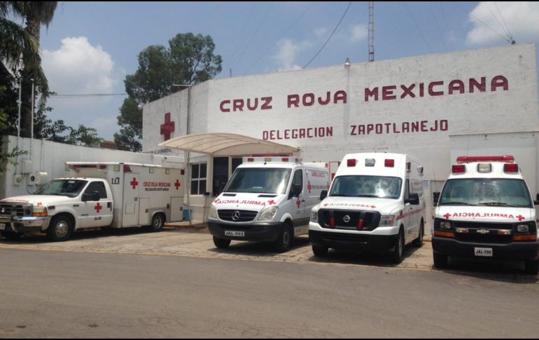 La Delegación Estatal de la Cruz Roja negó que las atenciones estuvieran comprometidas y que sí hubo especialistas laborando. CORTESÍA / Cruz Roja Zapotlanejo