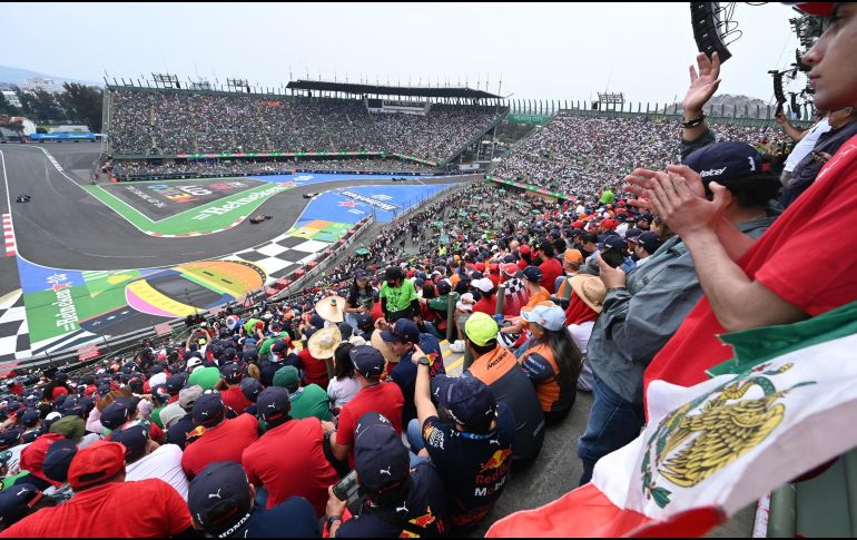 Las actividades oficiales de la F1 para el Gran Premio de México 2023 están marcadas los días 27, 28 y 29 de octubre. AFP / ARCHIVO