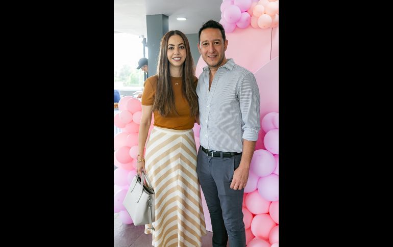 Claudia Martínez y Andrés Robayo. GENTE BIEN JALISCO/ Jorge Soltero