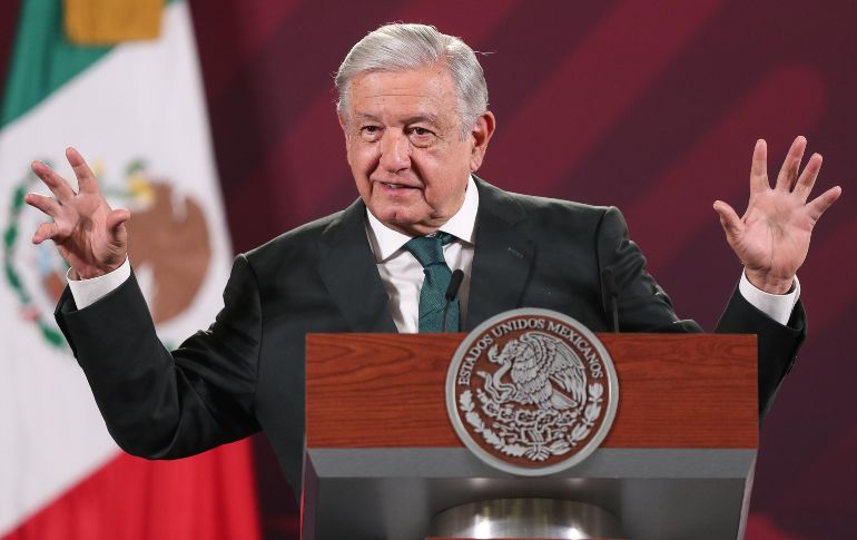 En la mañanera, López Obrador afirmó que 