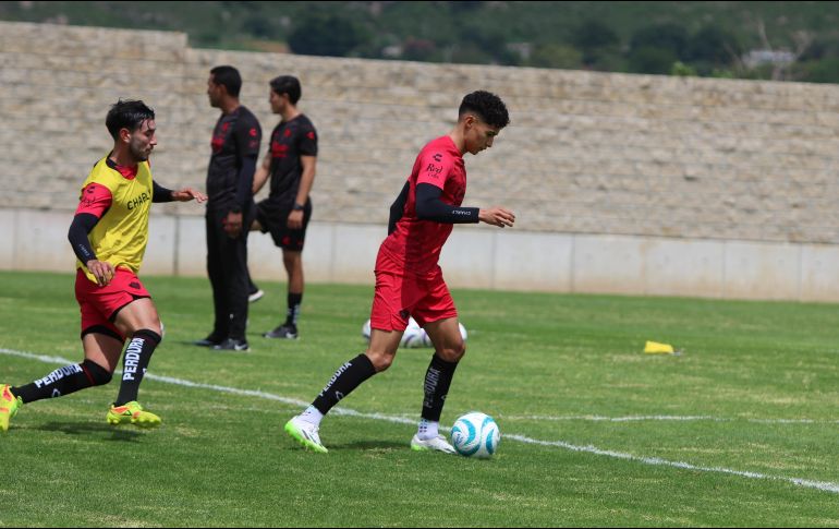 El martes, el equipo realizó un entrenamiento en sus nuevas instalaciones en la Academia. ESPECIAL / Atlas FC