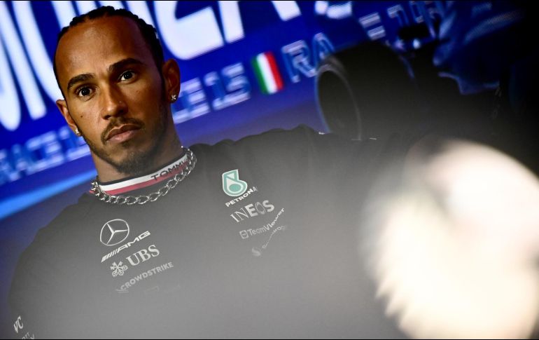 Lewis Hamilton marcha en cuarta posición del campeonato de pilotos 2023, con 156 puntos. AFP / M. Bertorello