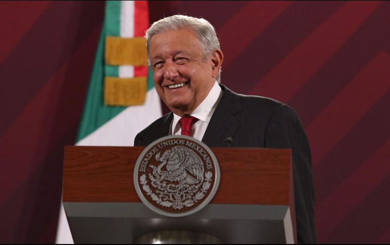 López Obrador se mantiene reservado en cuanto al proceso interno de Morena. SUN/ C. Mejía