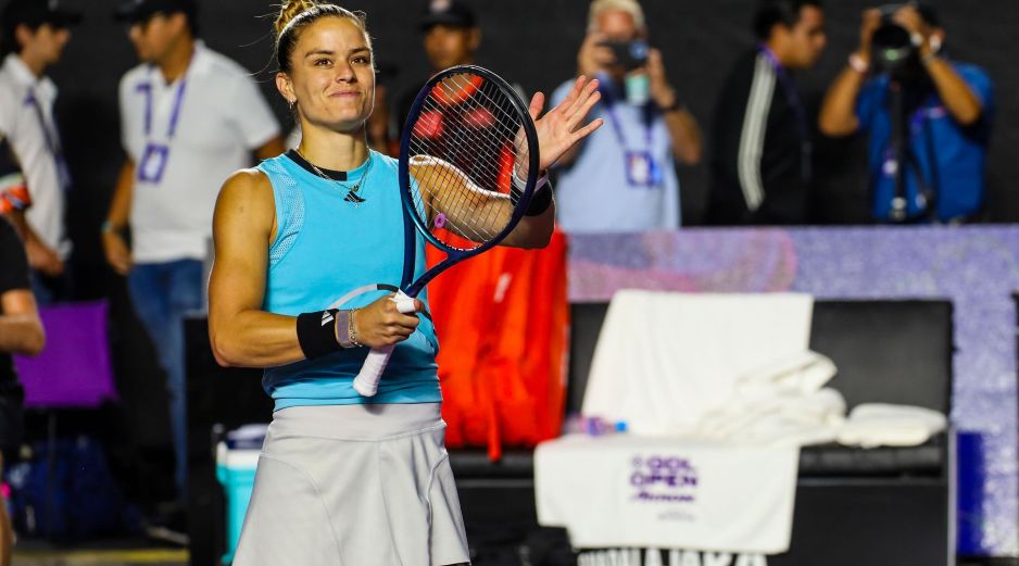 Maria Sakkari se coronó en el GDL Open 2023, tras vencer a Caroline Dolehide en dos sets con parciales de 7-5, 6-3. EL INFORMADOR / ARCHIVO