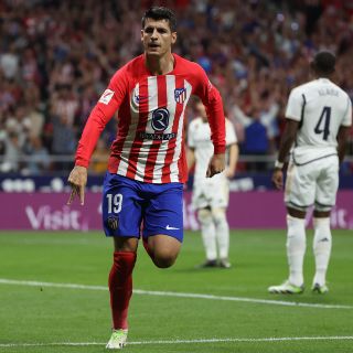 Atlético de Madrid se lleva el derbi de la ciudad con doblete de Morata