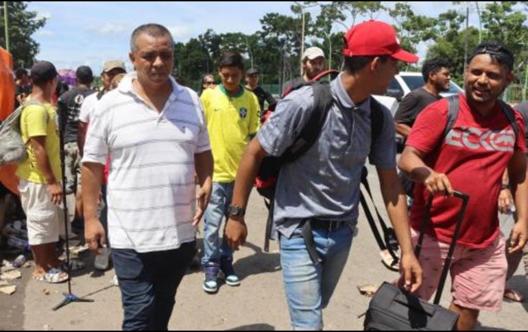 La contención de las autoridades mexicanas ha orillado a las personas migrantes a tomar rutas más peligrosas.EFE