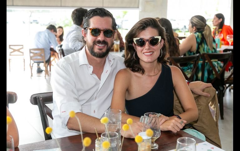 Miguel Reynoso y Bárbara Padilla. GENTE BIEN JALISCO/ Jorge Soltero