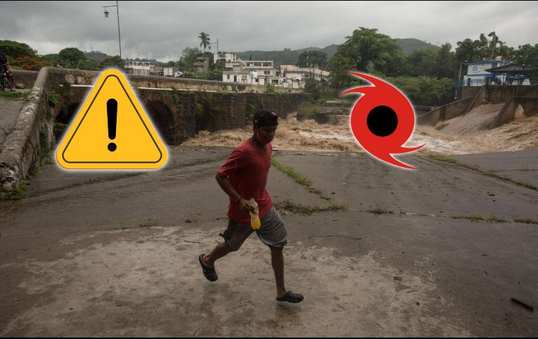 Durante el sábado, el huracán 