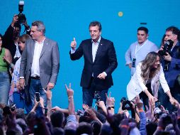 Sergio Massa se ha situado hasta el momento como el contendiente favorito en las elecciones de Argentina. XINHUA