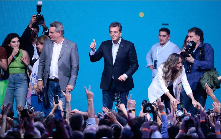 Sergio Massa se ha situado hasta el momento como el contendiente favorito en las elecciones de Argentina. XINHUA