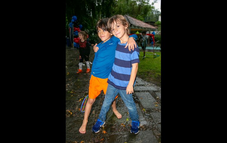 Lucas Escobar y Santiago Lara. GENTE BIEN JALISCO/ Jorge Soltero