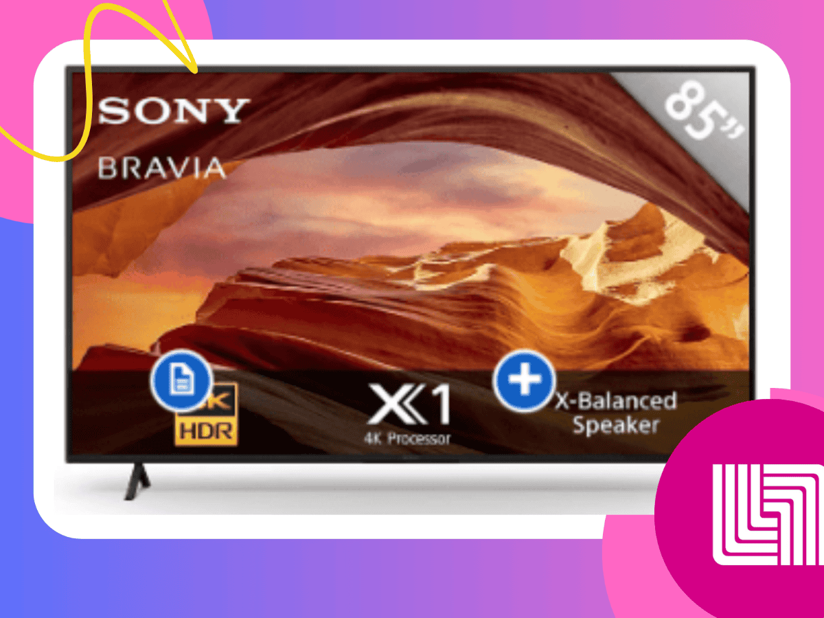 Pantalla 85 Pulgadas Sony LED Google TV 4K Ultra HD KD-85X77L