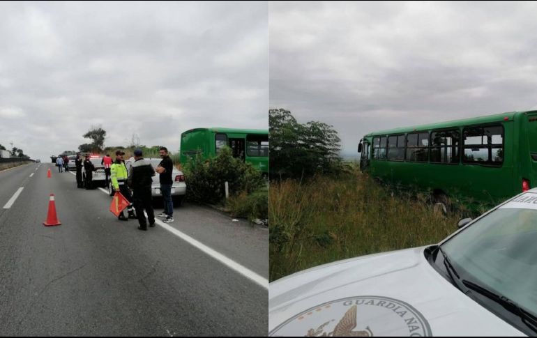 Los reportes informaban también que el causante continuaba su camino causando varios choques por toda la citada avenida y continuando su travesía hasta el km 27 de la autopista a Tepic. CORTESÍA / UEPCBJ