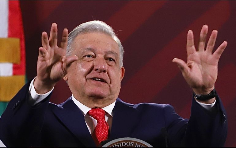 El mismo Presidente López Obrador en cada ocasión que se le ha cuestionado sobre su salud ha mencionado que se encuentra muy bien, negando toda imputación de gravedad. SUN / ARCHIVO