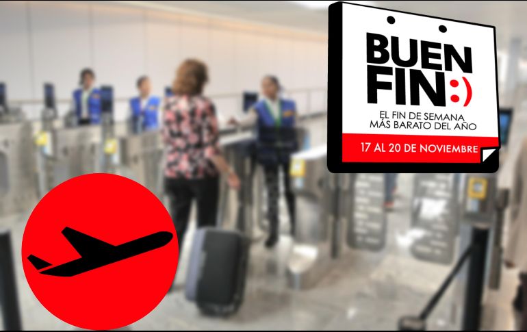 El Buen Fin 2023 puede ser una buena oportunidad para conseguir un vuelo con gran descuento. EL INFORMADOR / ARCHIVO