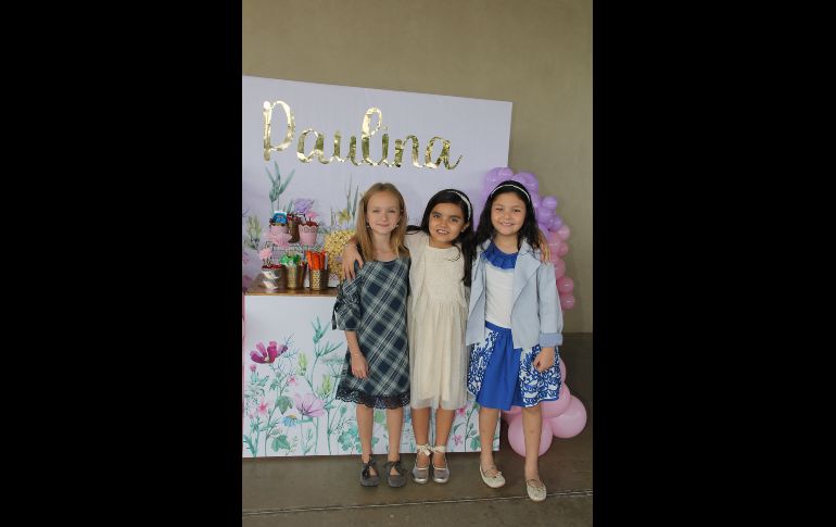 Isabella Rancurello, Camila García y Mariela Barajas. GENTE BIEN JALISCO/ Esmeralda Escamilla