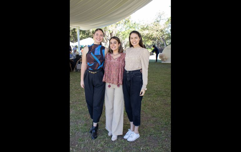 Regina Gómez, Andrea Gómez e Isabela Gómez. GENTE BIEN JALISCO/ Christian Pérez