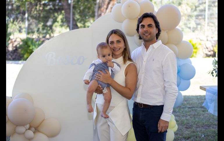 Bosco, Ana Paula Gudiño y Nacho Cubero. GENTE BIEN JALISCO/ Christian Pérez