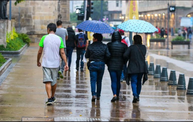Se recomienda extremar precauciones ante posibles lluvias en los días posteriores. EL INFORMADOR/ Archivo