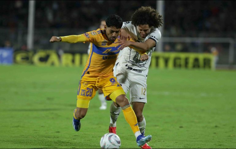 En la disputa por meterse a la serie por el campeonato, los Tigres llevan ventaja, ya que lograron imponerse por 1-0 en el partido de Ida dentro de la cancha de Ciudad Universitaria. SUN / C. Mejía