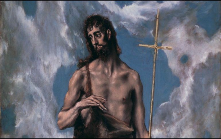 «Yo los he bautizado a ustedes con agua, pero él los bautizará con el Espíritu Santo». WIKIMEDIA/«San Juan Bautista, Malagón», de El Greco