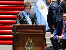 La llegada de Milei a la presidencia de Argentina abrió un debate inconcluso entre los expertos. EFE/ J. Roncoroni