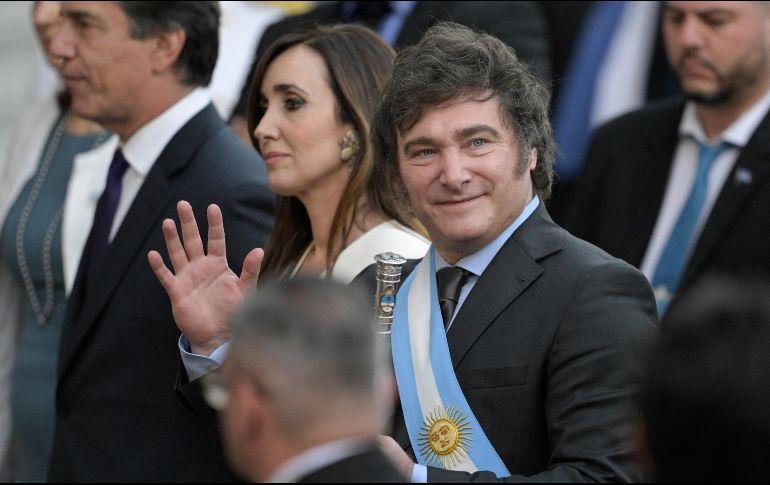 Javier Milei, nuevo presidente de Argentina. AFP / J. Mabromata