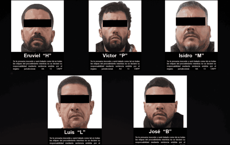 Elementos del Ejército Mexicano  detienen a 5 hombres de un grupo delictivo. ESPECIAL