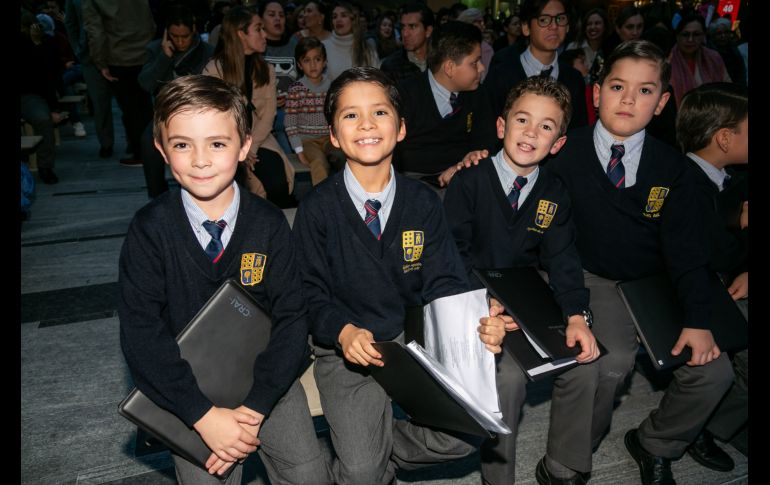 Diego Barba, Mateo Sandoval, Bernardo Aguilar y Francisco Elvira. GENTE BIEN JALISCO/ Jorge Soltero