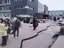 El terremoto del domingo se produjo en la península de Noto. AP