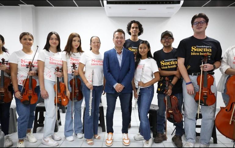 Pablo Lemus ve en la música un elemento para fortalecer el tejido social y el desarrollo de habilidades artísticas. ESPECIAL