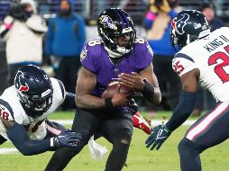 Los Baltimore Ravens clasificaron a la final de la Conferencia Americana (AFC). EFE/ W. OLIVER