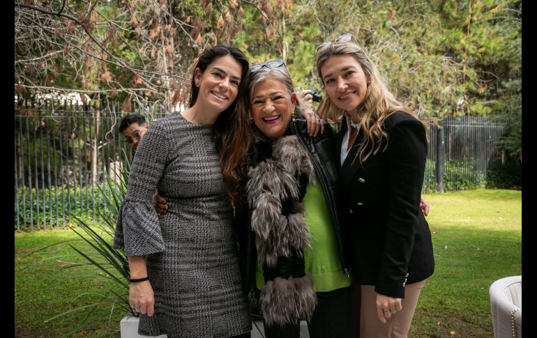 Daniela Esquivias, Carmen Cortés y Natalia Esquivias. GENTE BIEN JALISCO/ Jorge Soltero