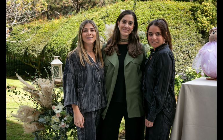 Eli Cantarero, Ana Tejeda y Carolina Crowley. GENTE BIEN JALISCO/ Jorge Soltero