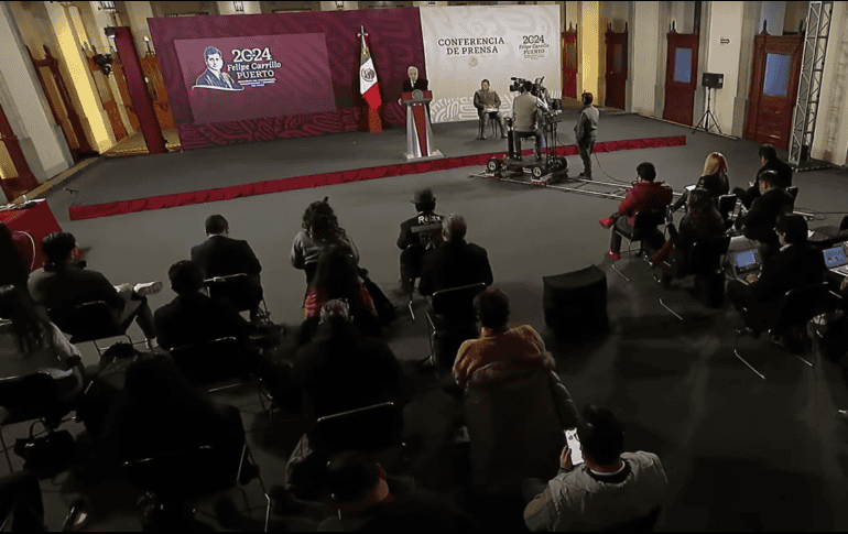 Ni la Presidencia de la República ni la Coordinación General de Comunicación Social  han emitido un posicionamiento oficial al respecto. YOUTUBE/AMLO