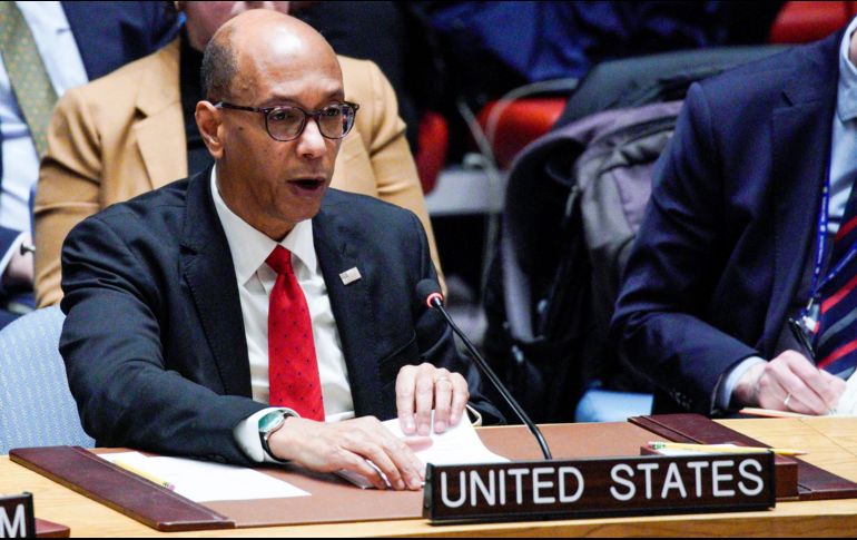 Reunión del Consejo de Seguridad de las Naciones Unidas convocada por Rusia en respuesta a los ataques aéreos de Estados Unidos. EFE