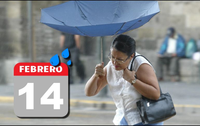 Clima. Jalisco espera cielo medio nublado a nublado, con lluvias puntuales fuertes. EL INFORMADOR / ARCHIVO