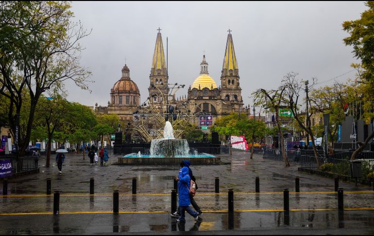 Clima en Guadalajara: La ciudad espera una jornada lluviosa este viernes. EL INFORMADOR / A. Navarro