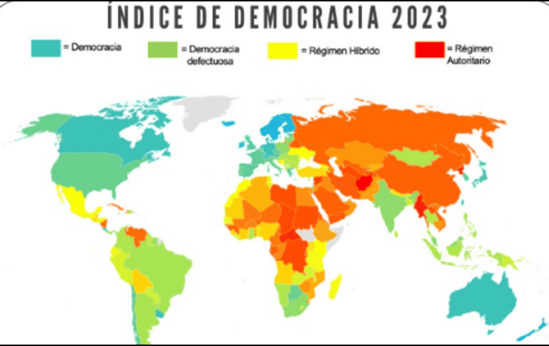 El 40% de la población vive bajo un régimen autoritario. IMCO