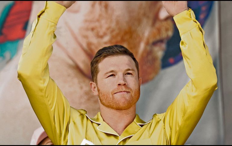 Saúl “Canelo” Álvarez tiene el privilegio de escoger a sus oponentes gracias al recorrido que ha tenido en su carrera. AFP