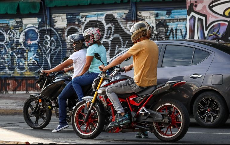 Al cierre del año pasado, se registraron 2 mil 800 siniestros viales en motociclistas. EL INFORMADOR / ARCHIVO