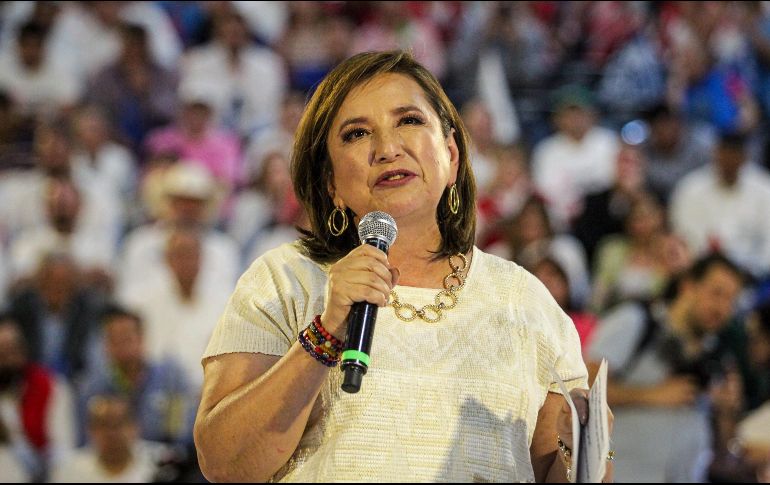 Xóchitl Gálvez visitó Jalisco por primera vez. EL INFORMADOR/ H. Figueroa.