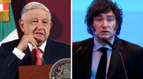 López Obrador afirma que no coincide con los ideales de Milei. SUN/ ARCHIVO/ AP/ ARCHIVO