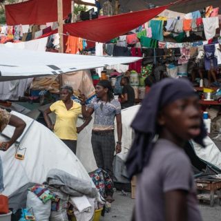 Al menos 95 mil personas dejaron Puerto Príncipe en un mes por la violencia