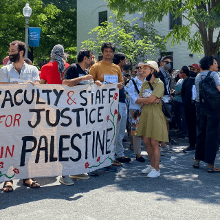 Estudiantes inician acampada pro-Palestina en la Universidad de Toronto