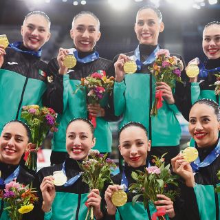 México gana oro en Copa Mundial de Natación Artística