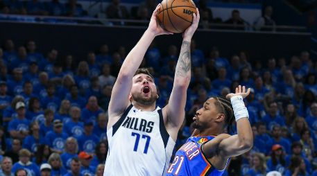 El esloveno Luka Doncic hizo 29 puntos en el juego. AP/K. Phillips