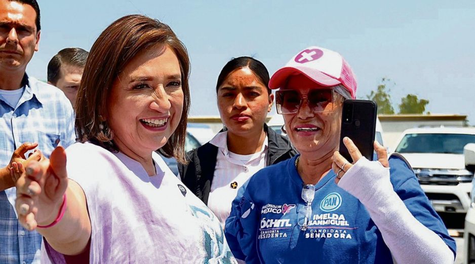 Xóchitl Gálvez, candidata de la coalición “Fuerza y Corazón por México”. ESPECIAL